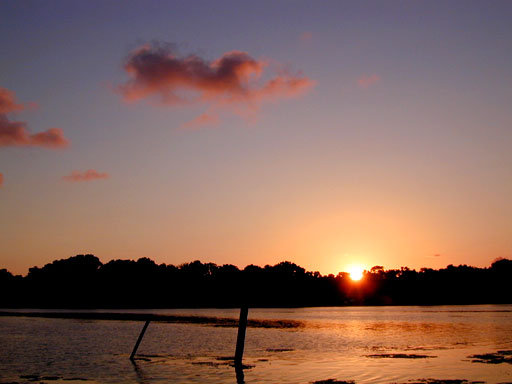 Sunset over Kings Bay