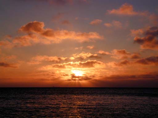 Aruba sunset